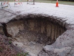 sinkhole repair in Florida
