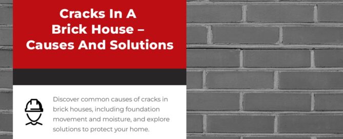 cracks in brick house