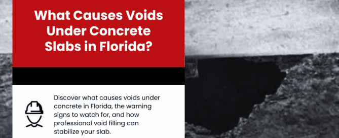 Featured image for the blog "What Causes Voids in Concrete Slabs in Florida?"
